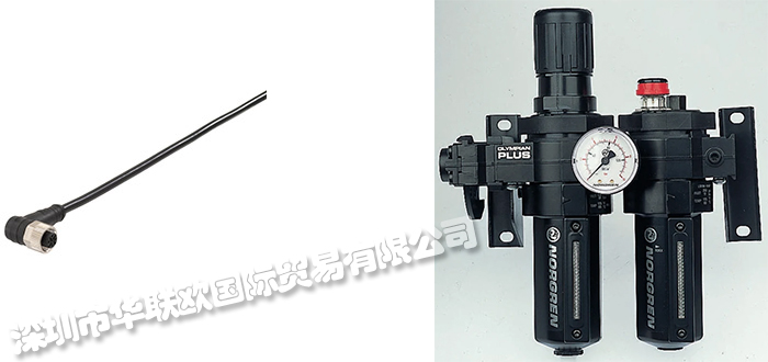 英國諾冠NORGREN G 1/4 FRL，自動排水器，40ΜM 過濾尺寸 - 帶壓力表